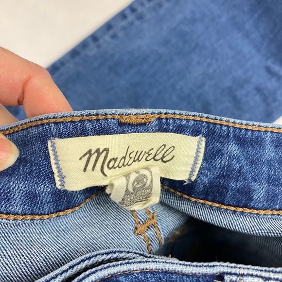 Madewell Jeans Women's Size 26 Curvy Skinny Flare Blue Denim - Picture 8 of 14